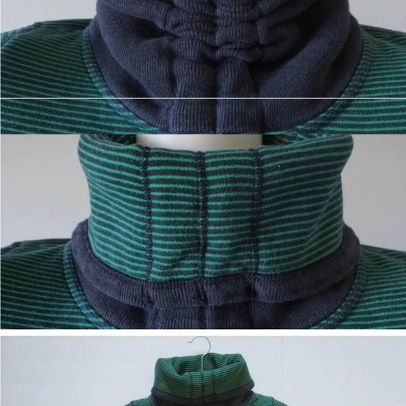 Lululemon Avenue Pullover Green Bean Blue - Picture 3 of 5